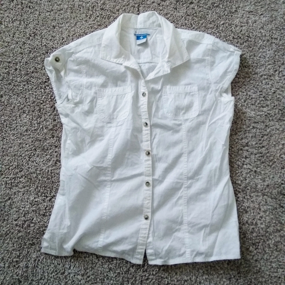 WOMEN'S COLUMBIA SLEEVELESS SHIRT